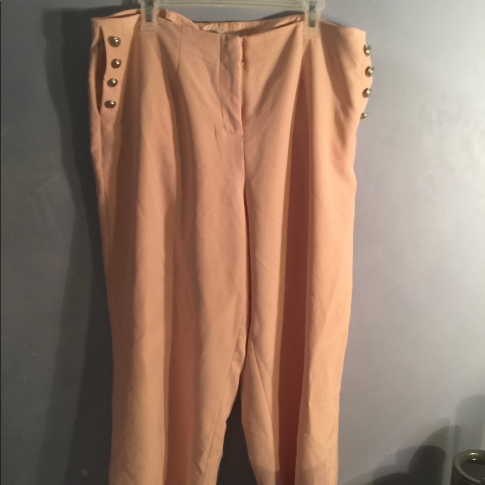 Peach dress pants